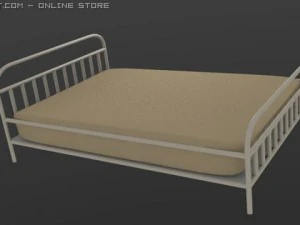 bed 3D Model