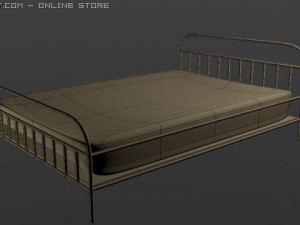 bed Model 3D