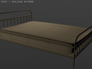 bed Model 3D