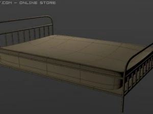 letto Modello 3D