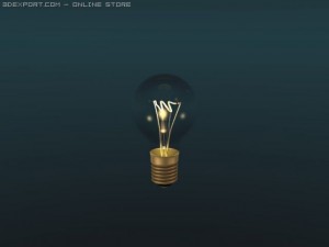 ampoule Modèle 3D