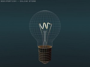ampoule Modèle 3D