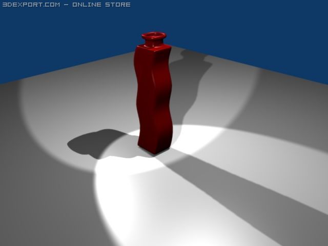 vase 3D Модель .c4d .max .obj .3ds .fbx .stl .blend 