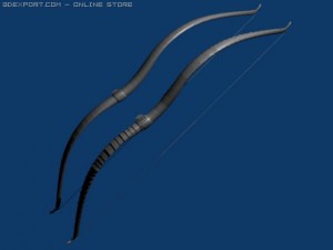 hungarian bow 3D Model