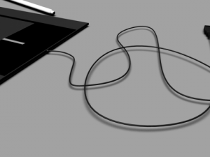 bamboo pen and touch 3D 模型