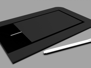 bamboo pen and touch 3D 模型