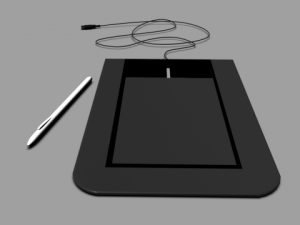 bamboo pen and touch 3D 模型