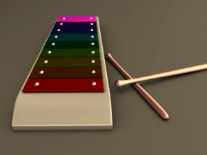 xylofoon 3-model 3D Model