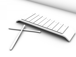xylophone 3 model 3D Model