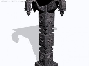indian architecture Modello 3D