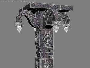 индийская архитектура 3D Модель