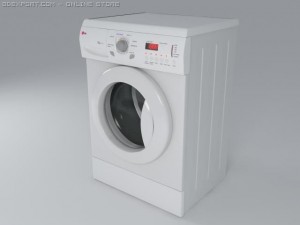 washing machine 3D-Modell
