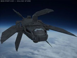spacecraft constriktor 3D Model