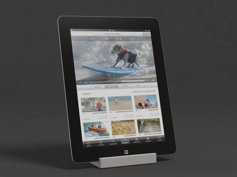 iPad 2 Modelo 3D .c4d .max .obj .3ds .fbx .stl .blend 