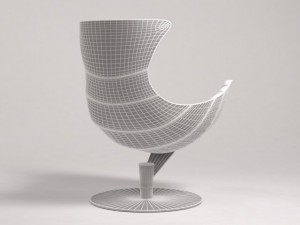 chair verikon lobster and shelley Modelo 3D