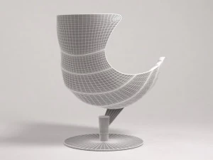 chair verikon lobster and shelley 3D Model