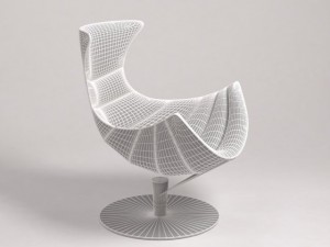 chair verikon lobster and shelley Modelo 3D