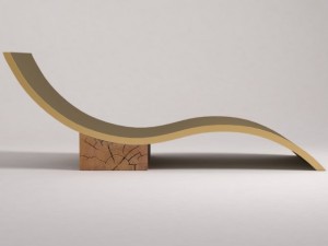 chaise longue by the designer john houshmand 3D Model
