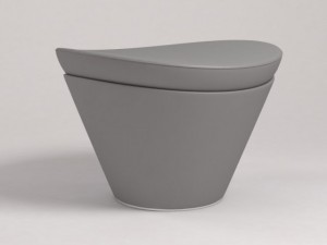 short oval bench called cup stoolby simon 3D 모델