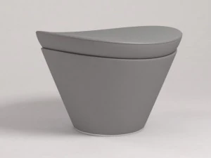 short oval bench called cup stoolby simon 3D Model