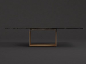 table crystal Modello 3D