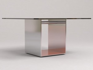 table crystal Modello 3D