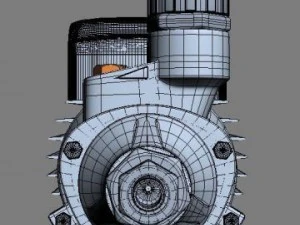 motore elettrico Modello 3D