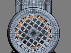 motore elettrico Modello 3D