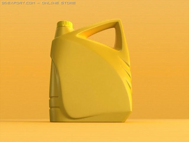 oil container 3D Model .c4d .max .obj .3ds .fbx .stl .blend
