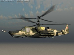 ka50 hocum russian attack helicopterhip ga Model 3D