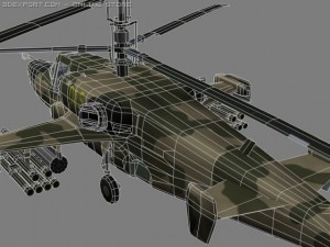 ka50 hocum russian attack helicopterhip ga Modelo 3D