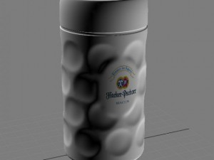 beer glass Modèle 3D
