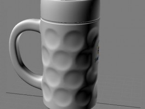 beer glass Modèle 3D