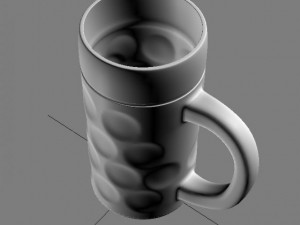 beer glass Modèle 3D