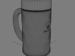 beer glass 3D Model