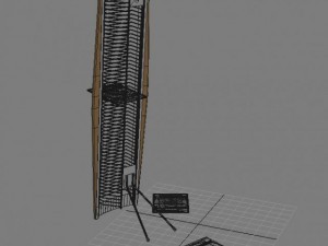 cd stand Modèle 3D