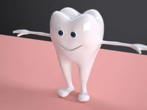 зуб сфальсифікований 3D Модель