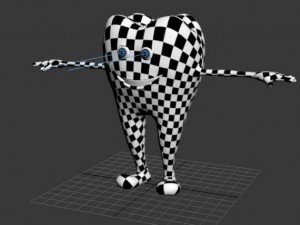 tooth rigged Modelo 3D