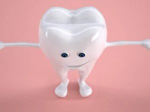 dente truccato Modello 3D