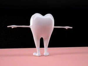 dente truccato Modello 3D