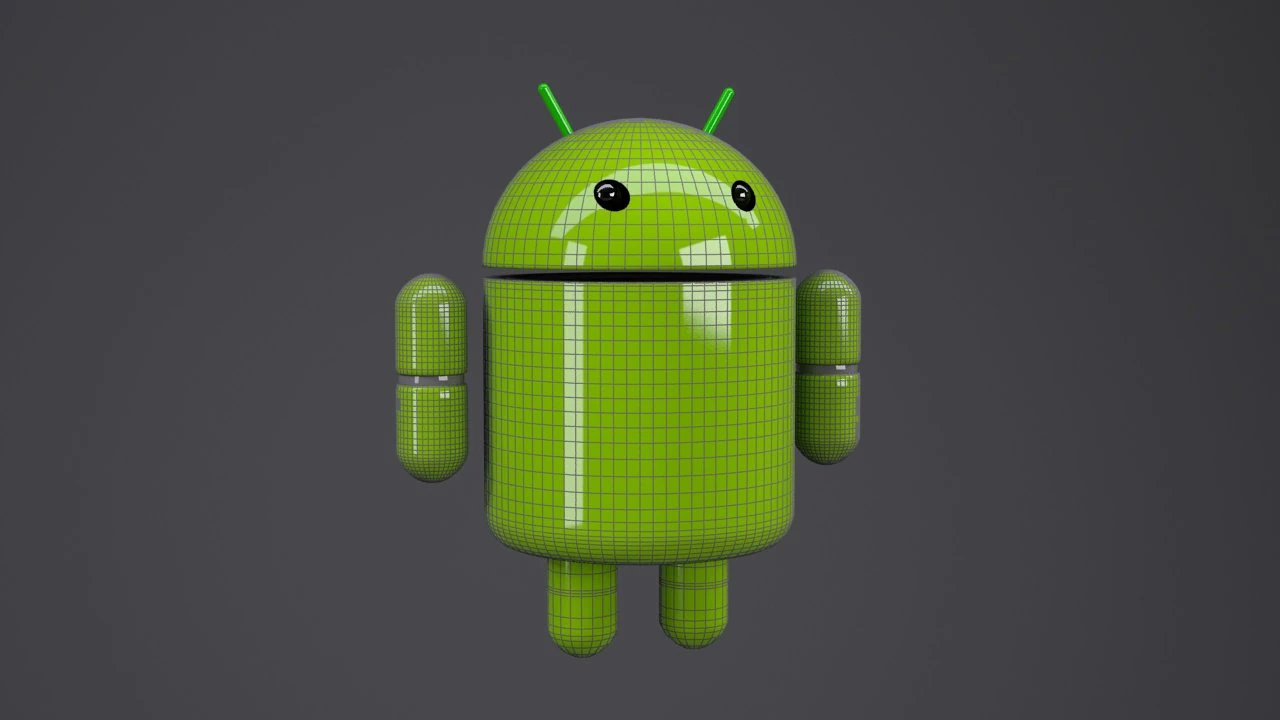 android logo 3D Model .c4d .max .obj .3ds .fbx .stl .blend 