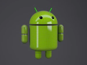 logo android Model 3D