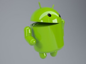 android logo rigged 3D मॉडल