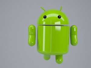 android logo rigged 3D मॉडल
