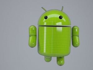 android logo rigged 3D मॉडल