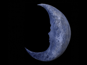 moon 3D मॉडल