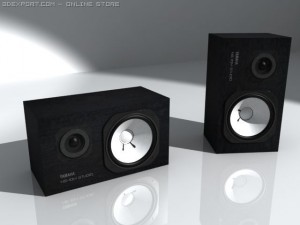yamaha ns10m studio Modelo 3D