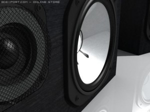 yamaha ns10m studio Modelo 3D