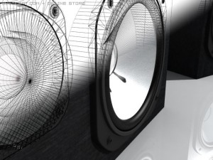 yamaha ns10m studio Modelo 3D