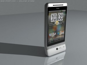 htc hero Modelo 3D
